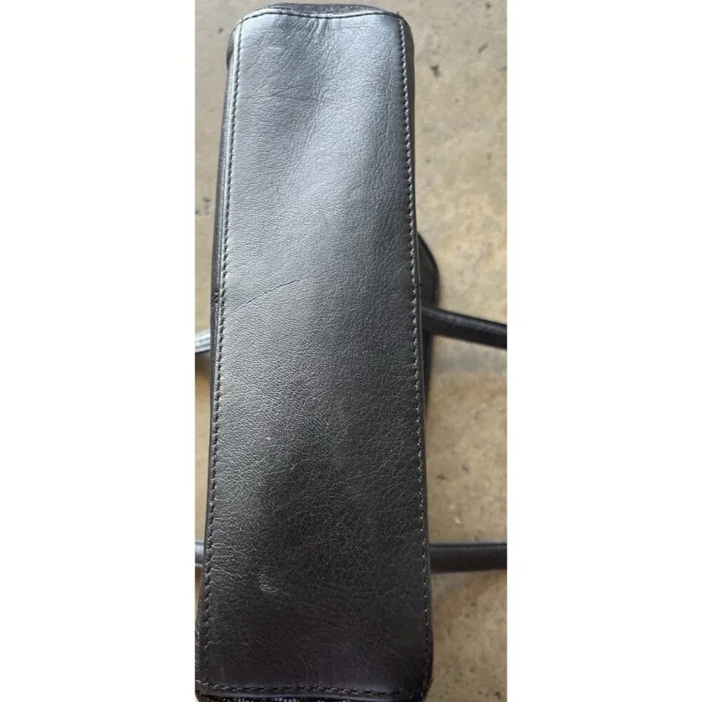 Coach Taylor Bette Mini Tote Black Leather Cross Body Bag Classic No Strap - Picture 12 of 15